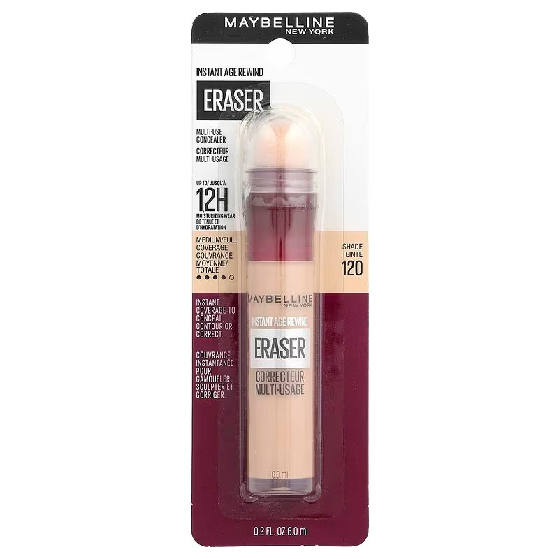 Maybelline, Instant Age Rewind, Eraser, Multi-Use Concealer, 0.2 fl oz (6 ml)