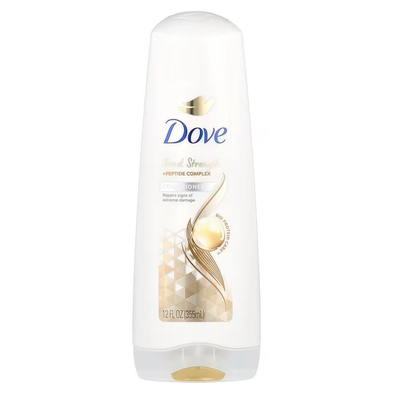 بلسم دوڤ لتقوية الشعر-Dove, Bond Strength + Peptide Complex Conditioner, 12 fl oz (355 ml)