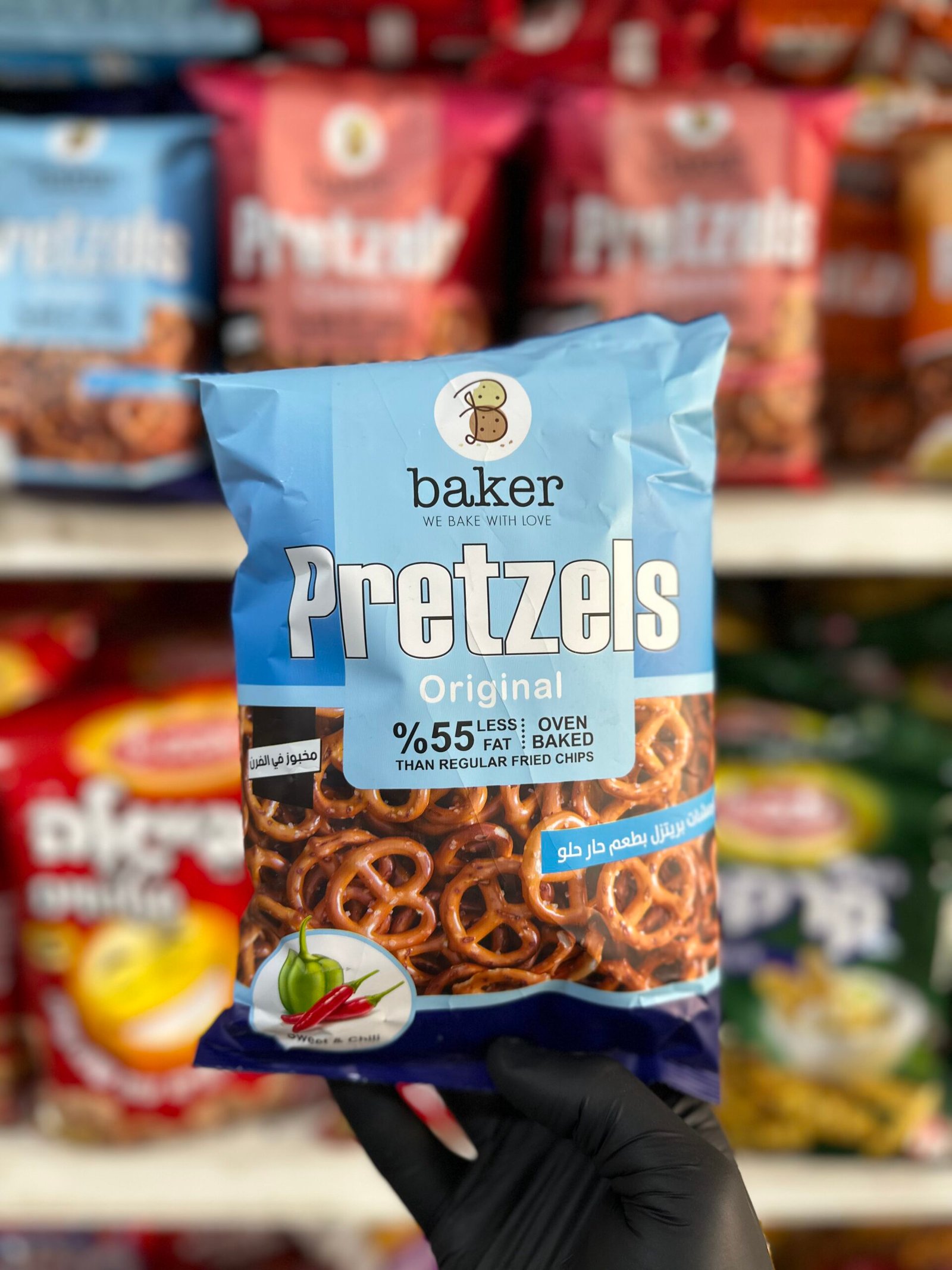 بيجلا و كراكر baker