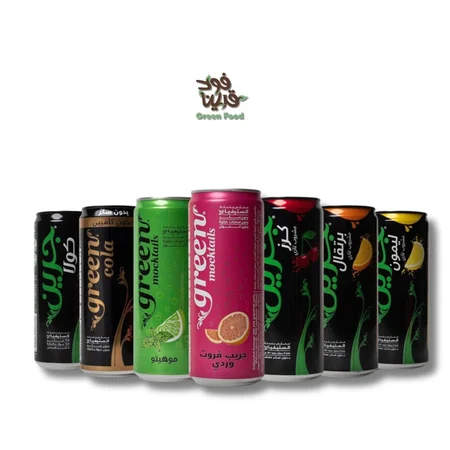 مشروب بدون سكر 330ملgreen