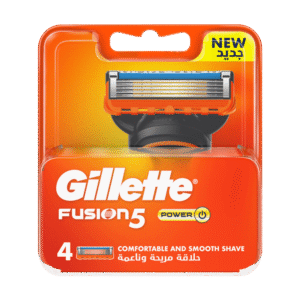 شفرات حلاقة gillette fusion5(عدد 4)