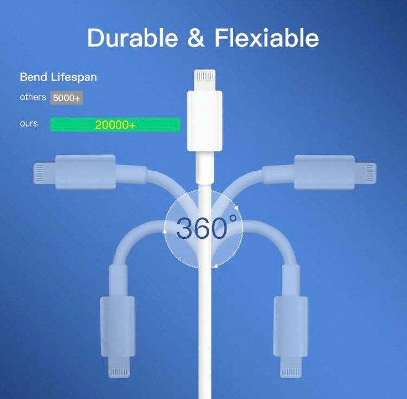 سلك Type C + Lighting