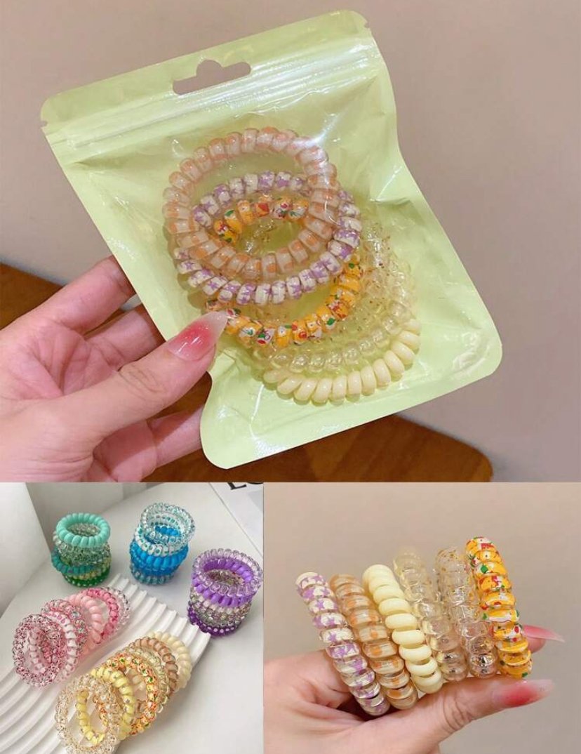 ربطات شعر بلاستيكية