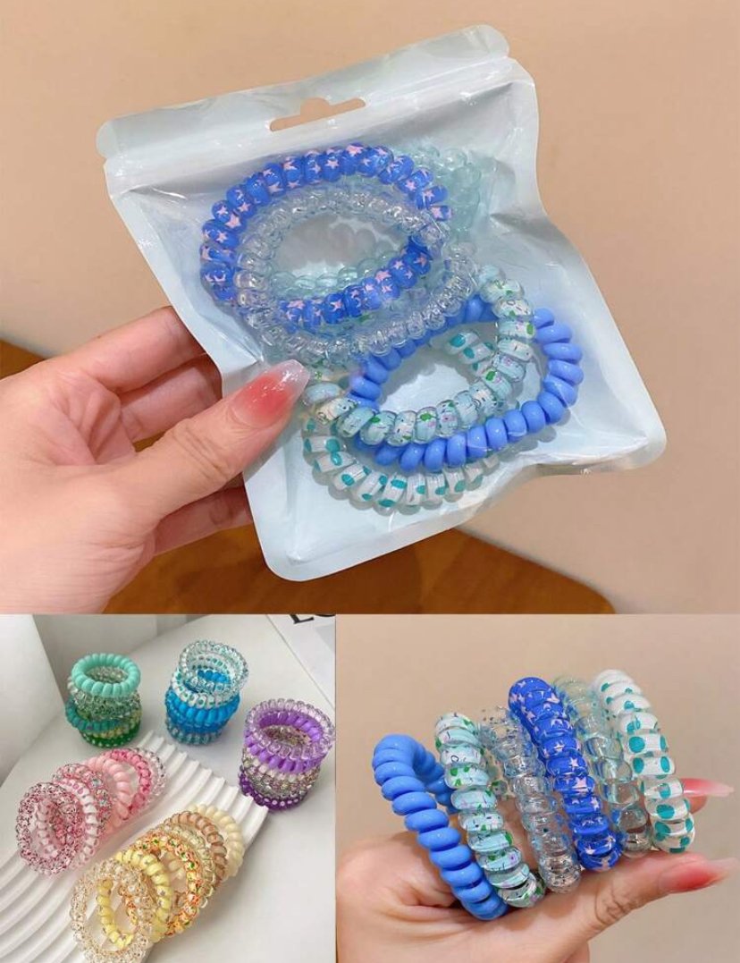 ربطات شعر بلاستيكية