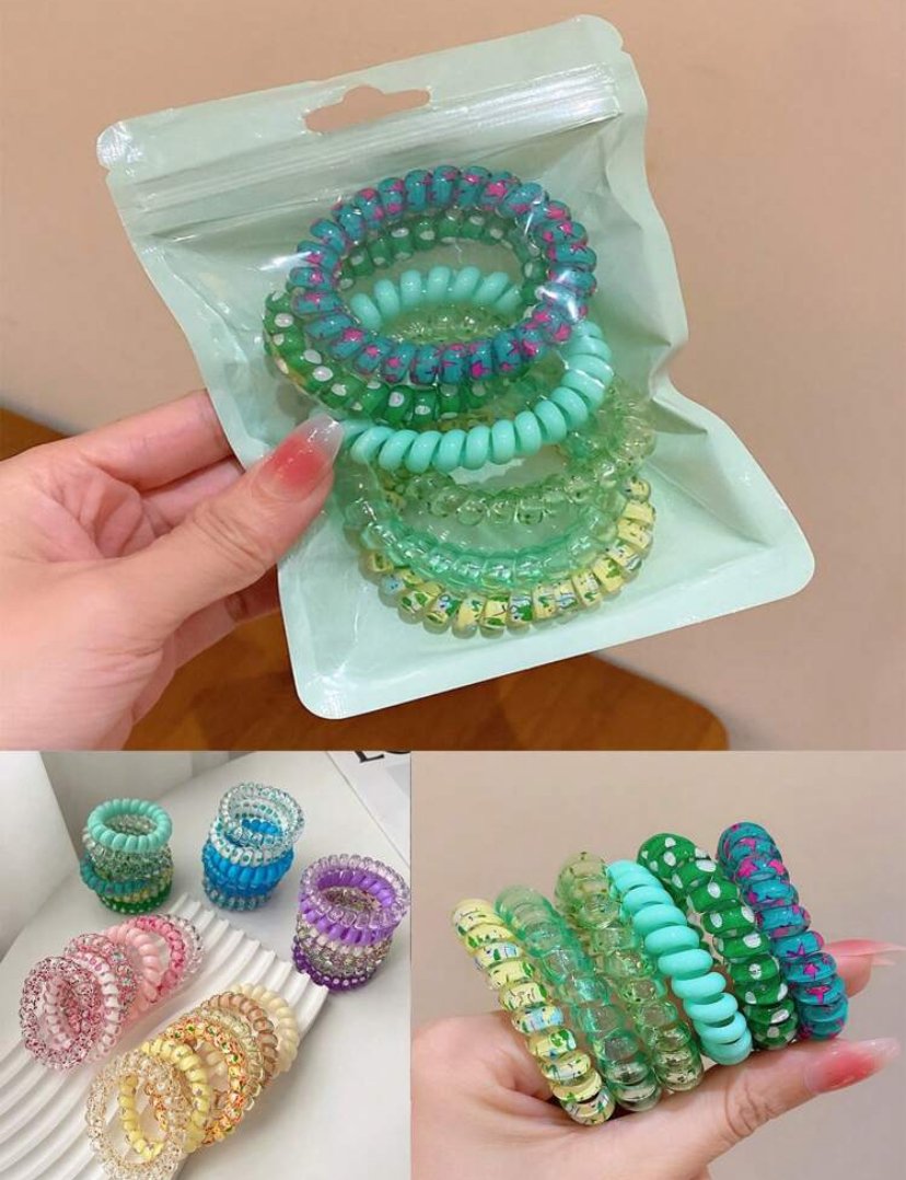 ربطات شعر بلاستيكية