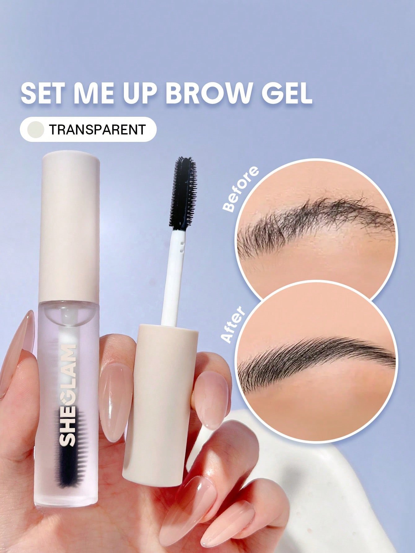 جل حواجب- ست مي اب -Sheglam Set Me Up Eyebrow Gel