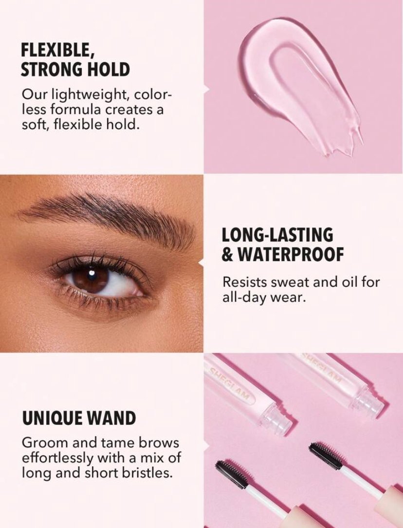 جل حواجب- ست مي اب -Sheglam Set Me Up Eyebrow Gel