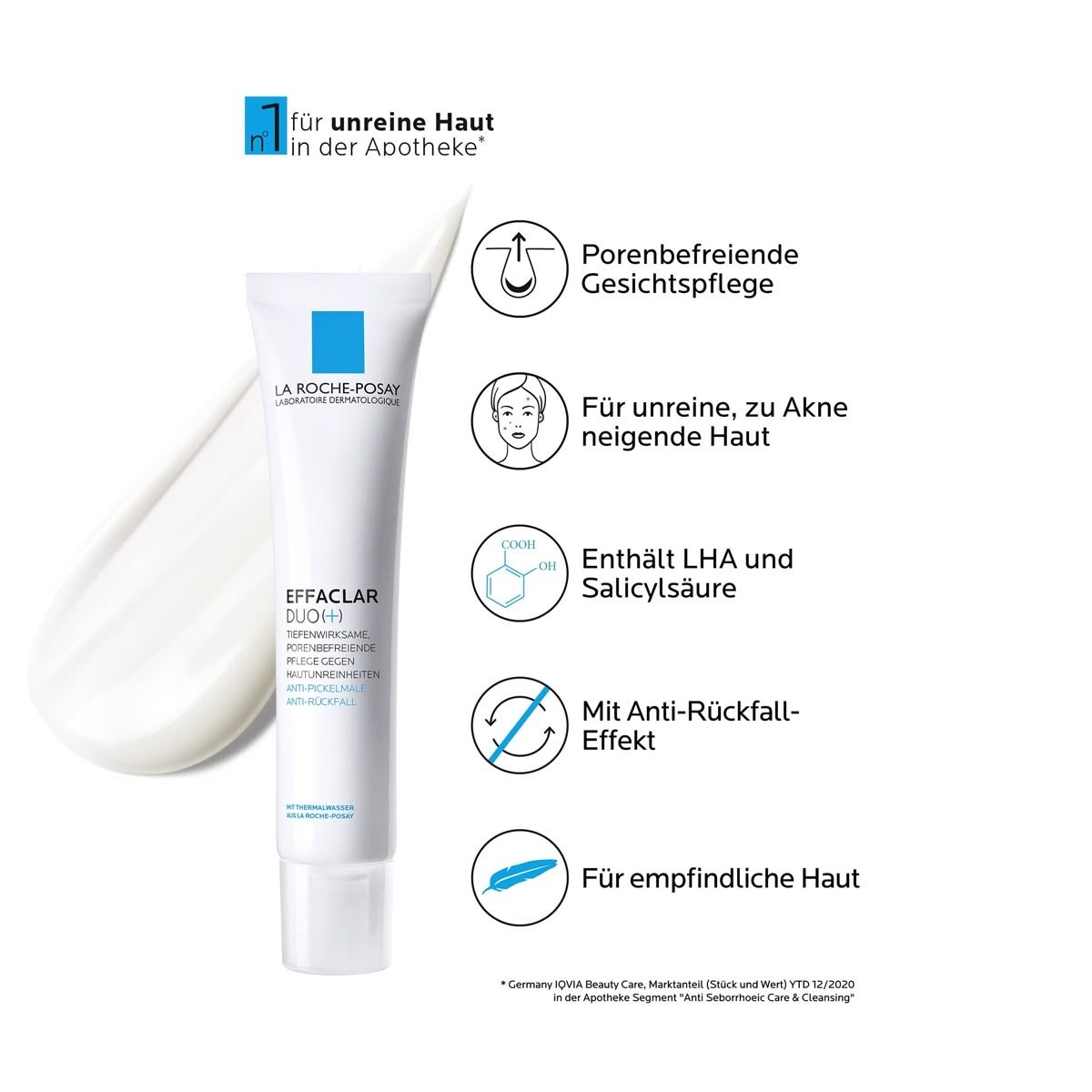 La-Roche Posay - EFFACLAR DUO [+]M SOIN TRIPLE CORRECTION ANTI IMPERFECTIONS 40ML