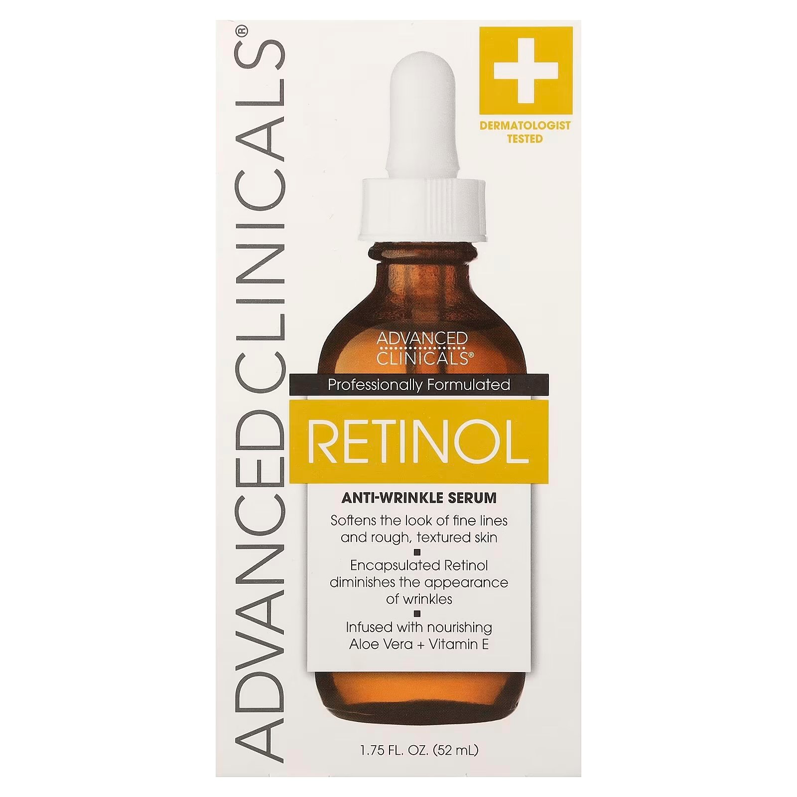 Advanced Clinicals-سيروم ريتانول المضاد للتجاعيد(retinol)