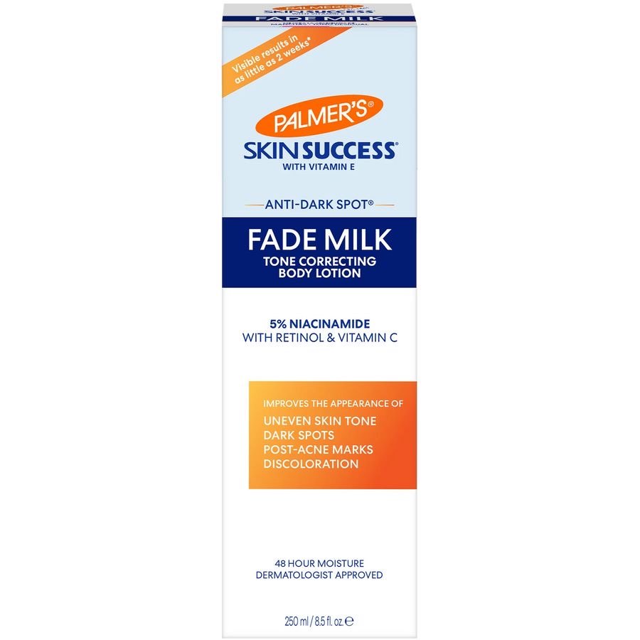 Palmer's, Skin Success® with Vitamin E, Fade Milk Tone Correcting Body Lotion-بالمرز‏, لتفتيح البشرة وتوحيد لون الجسم